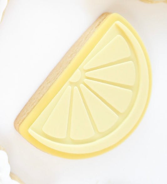 Orange/ lemon slice debosser and cutter