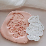 I smell children and stamp and cutter