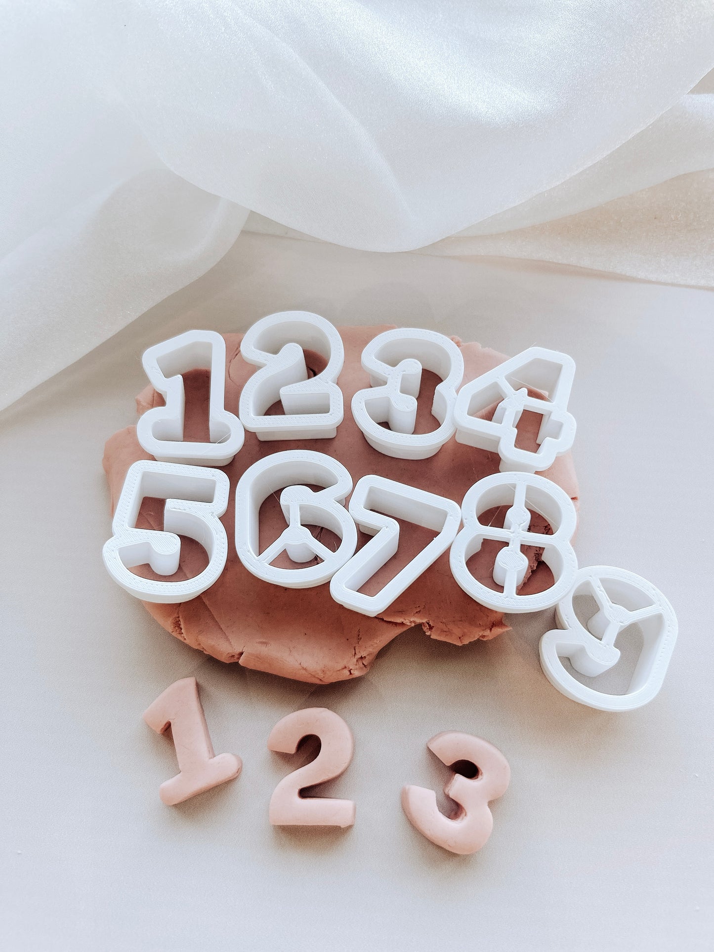 Chunky Numbers Chunky mini numbers 0-9 set – Boss Embossers