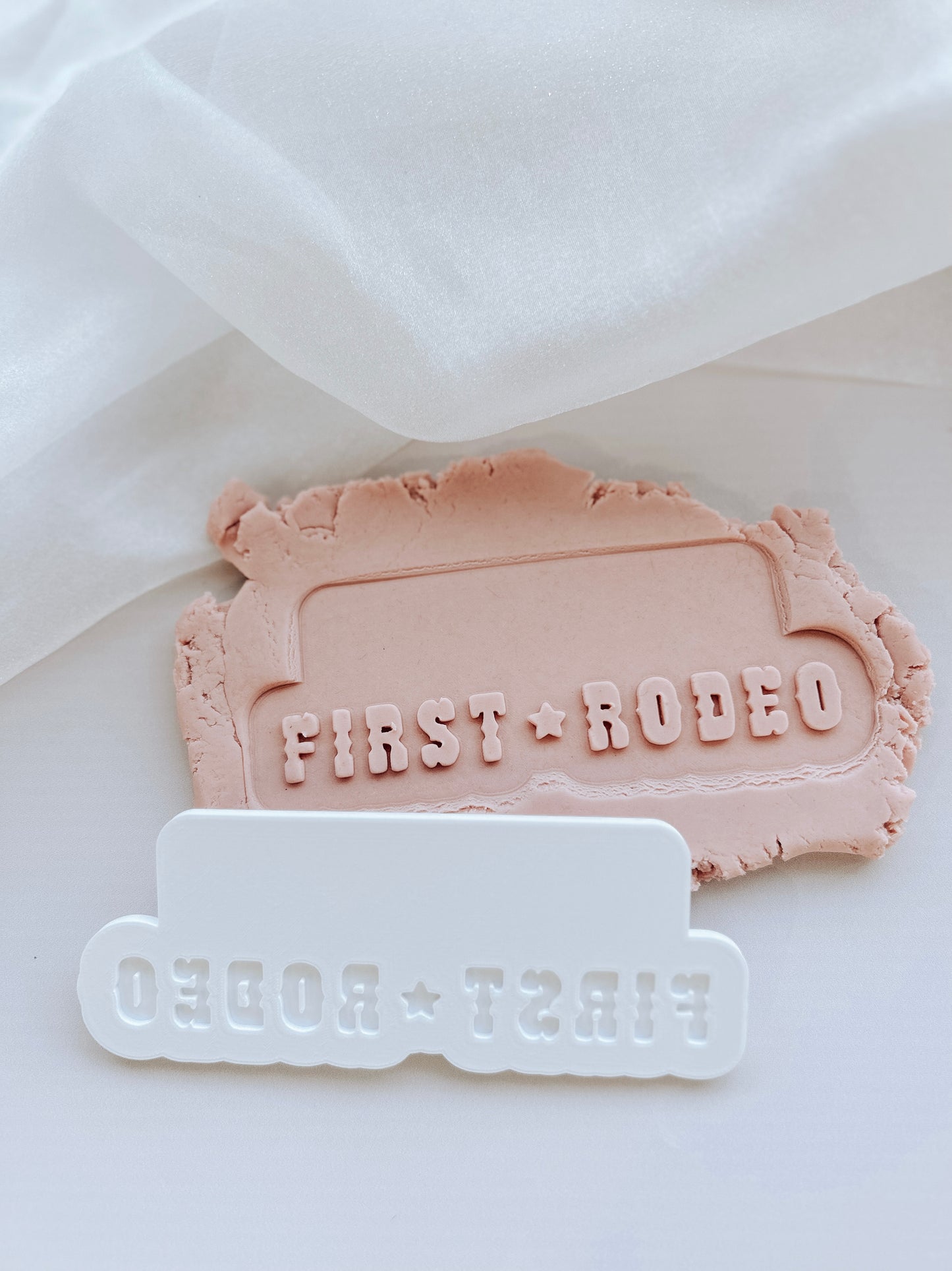 ___ First rodeo personalised stamp