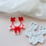 Lingerie with bows debosser and cutter