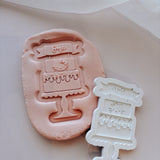 Hello Kitty themed ONE cake stamp and cutter