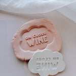 On cloud wine stamp and cutter