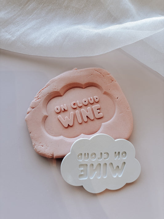 On cloud wine stamp and cutter