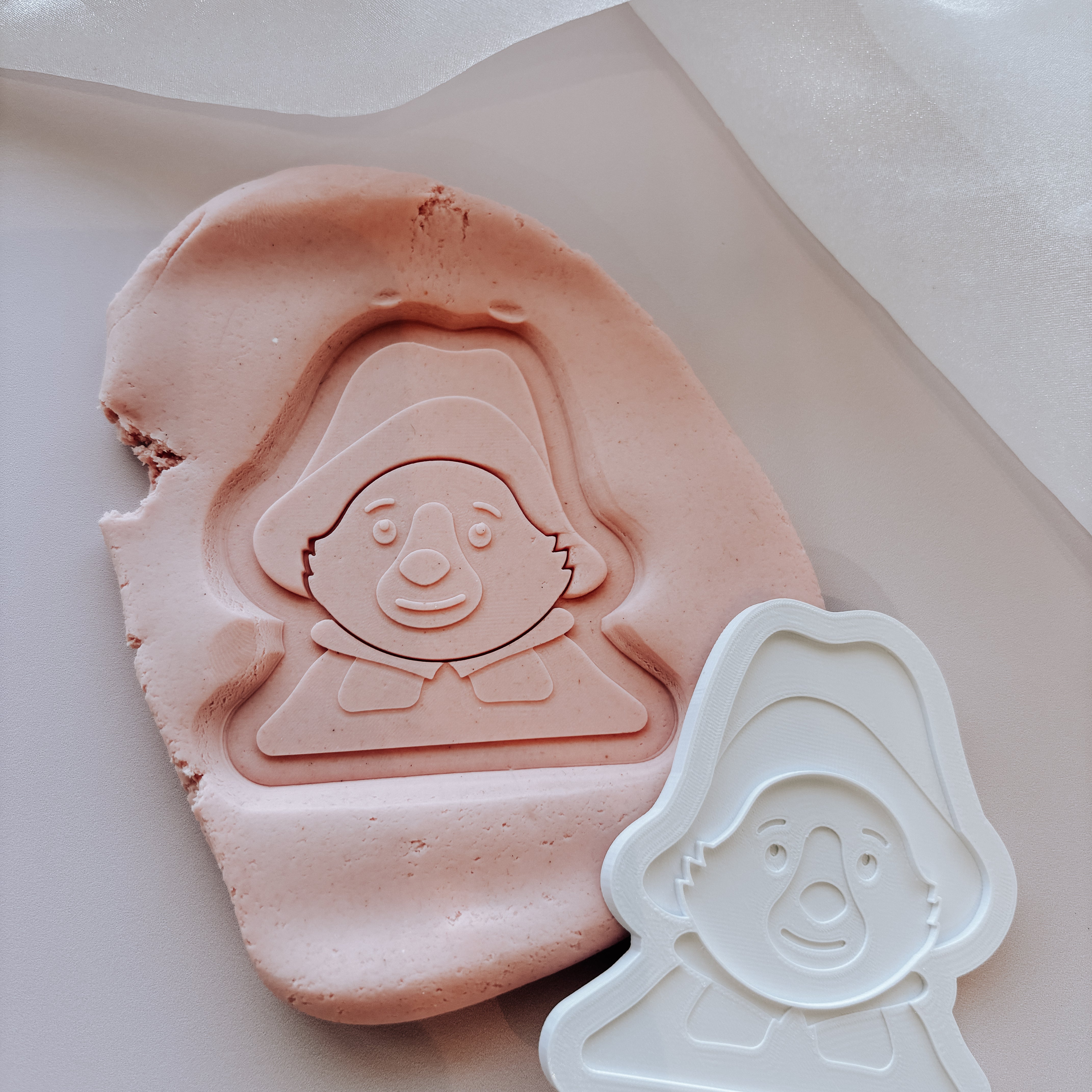 Paddington bear head stamp and cutter