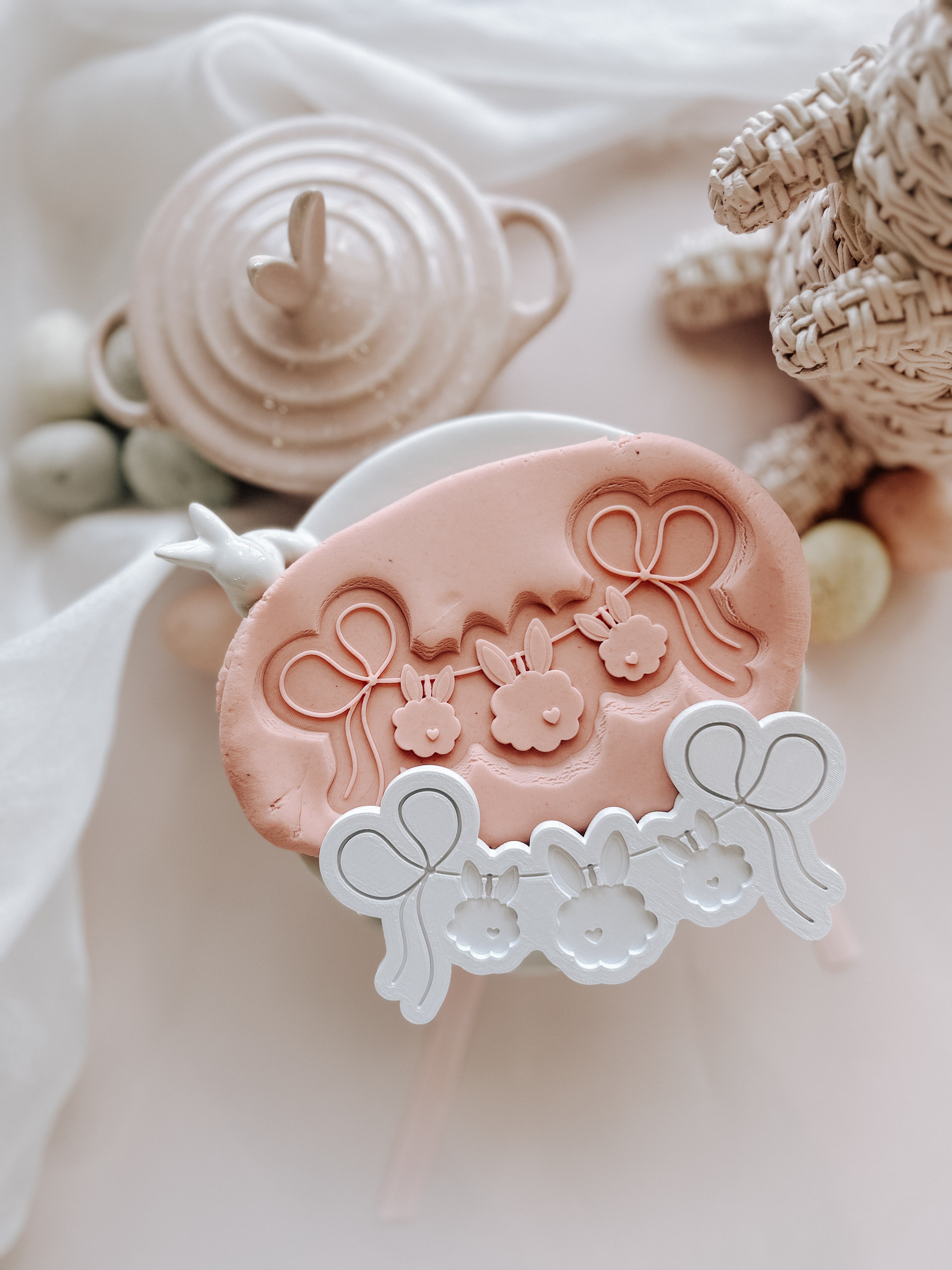 Boss Embossers Rabbit Fluffy Easter bunny hanger debosser and cutter– Boss Embossers