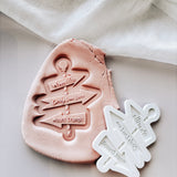 Grinch themed Signpost stamp and cutter