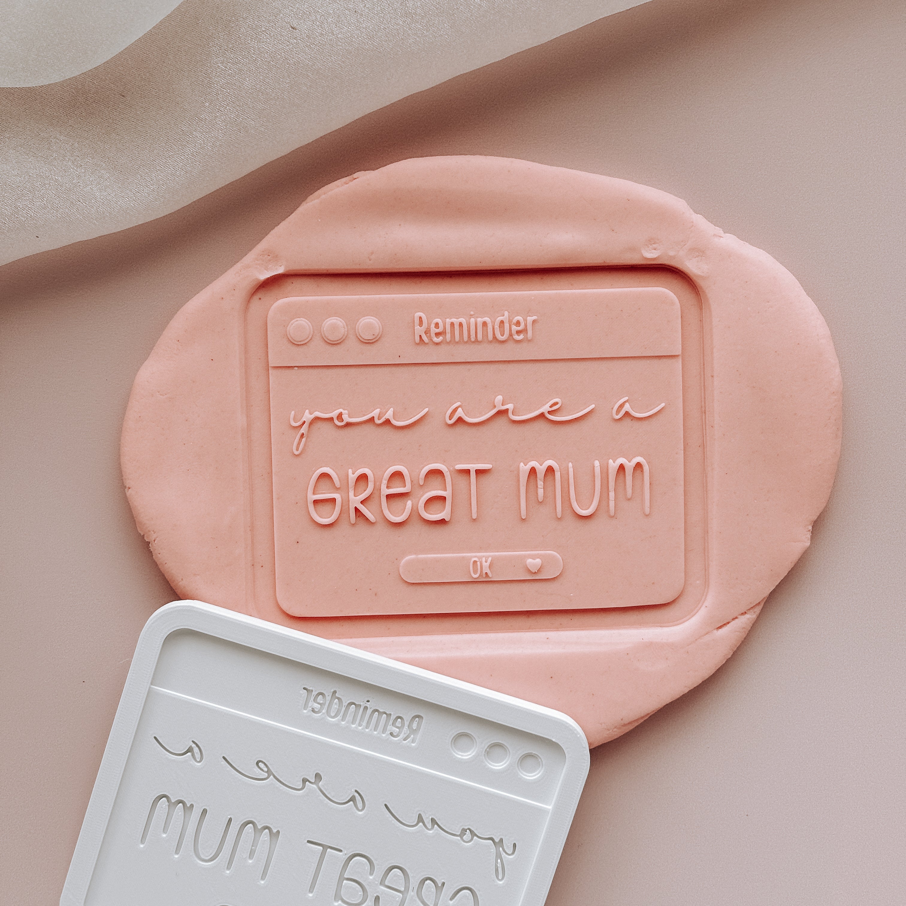 Reminder you are a great mum/mom debosser and cutter