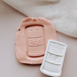 Gingerbread scented candle stamp and cutter