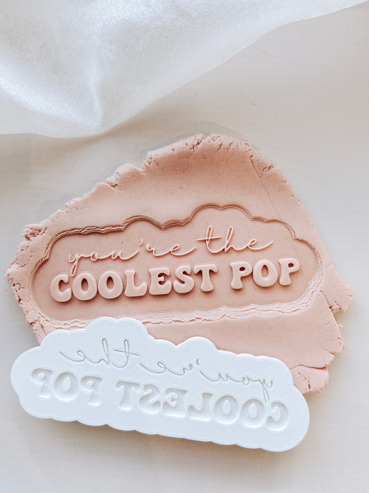 You’re the coolest pop font debosser and cutter