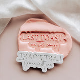 Last toast on the coast stamp and cutter