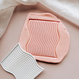 Subtle wavy stamp and cutter
