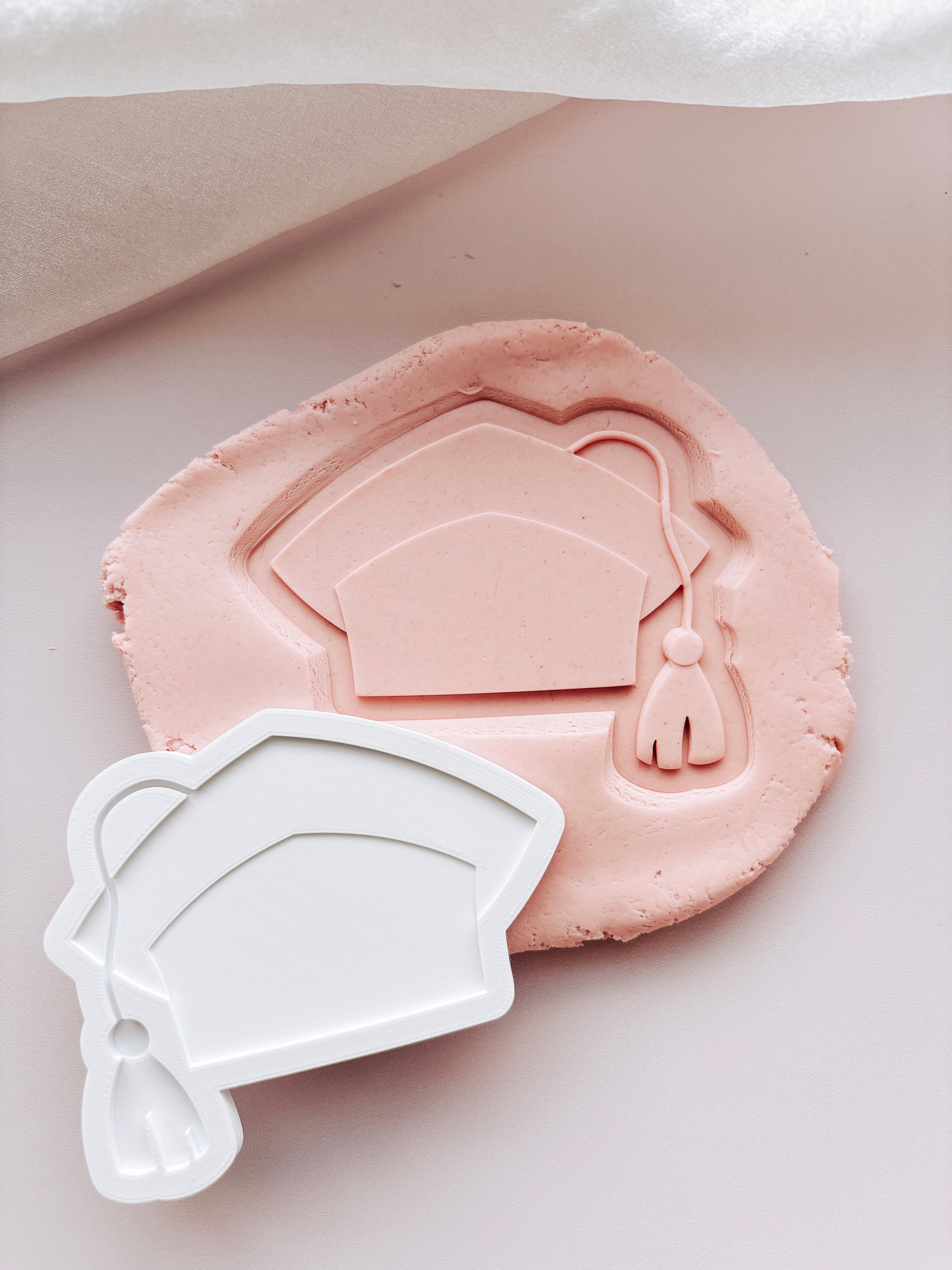 NEW Graduation cap stamp and cutter