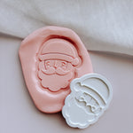 Scandi Santa Claus face stamp and cutter