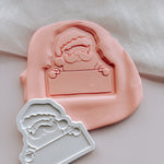 Santa DIY customisable nametag stamp and cutter