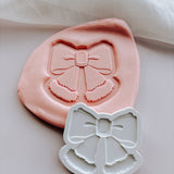 Santa’s belt bow stamp and cutter