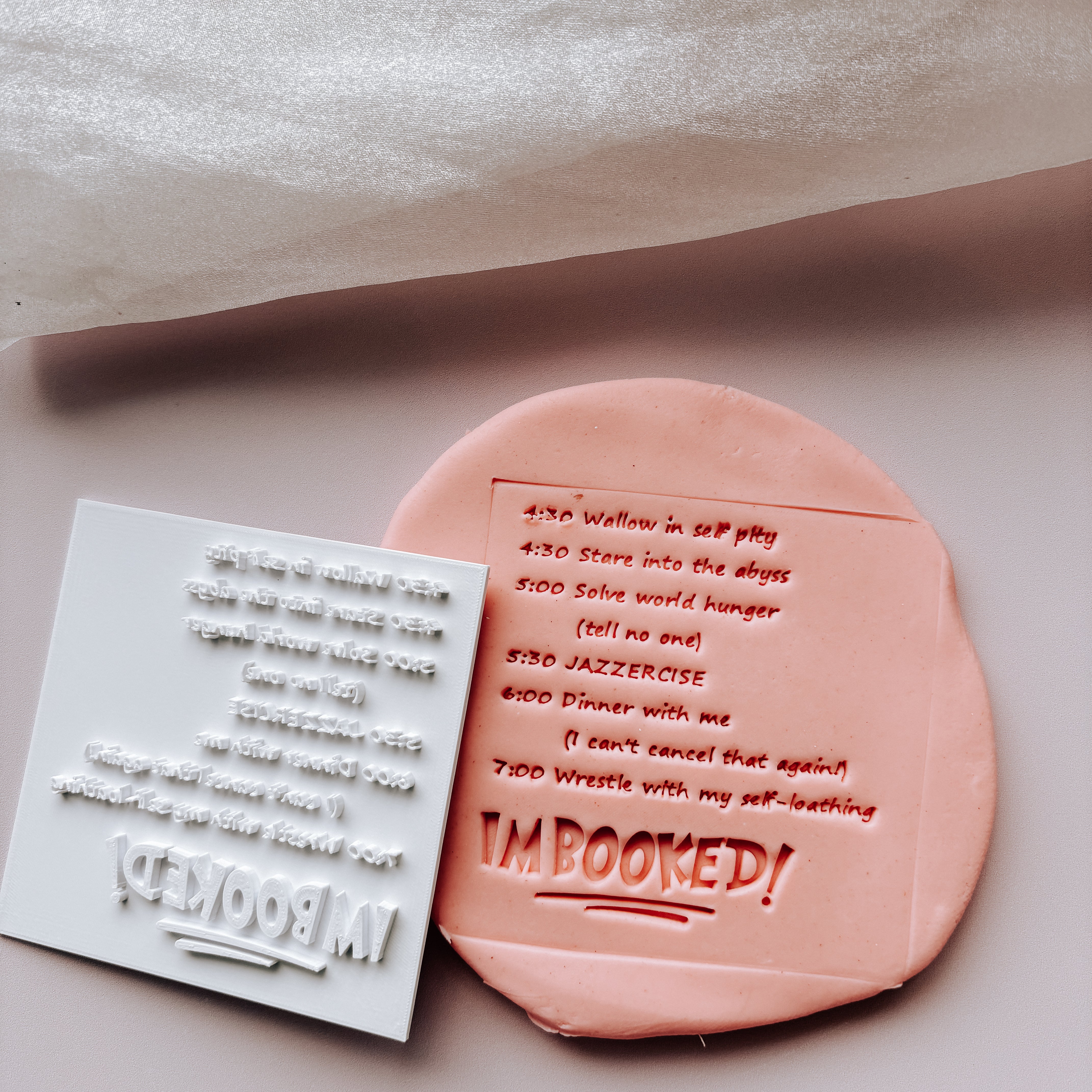 I’m Booked! Grinch quote stamp and cutter