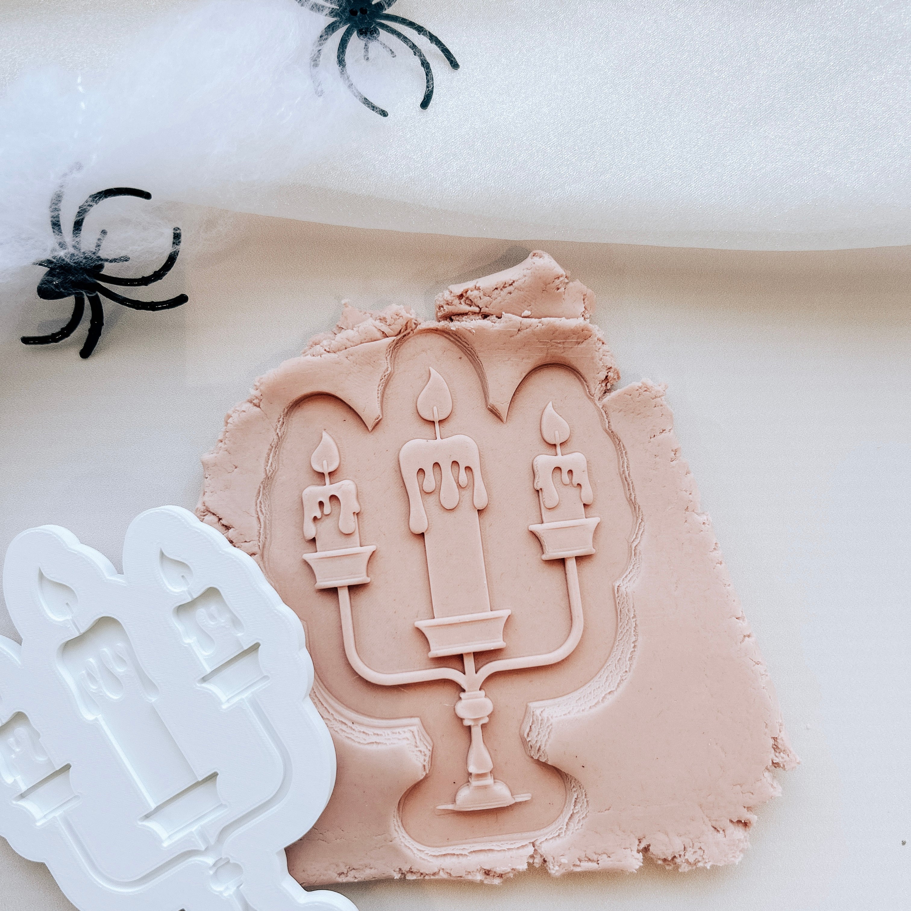 Halloween candle stick debosser and cutter