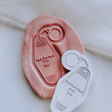 Mumma to be key ring debosser and cutter