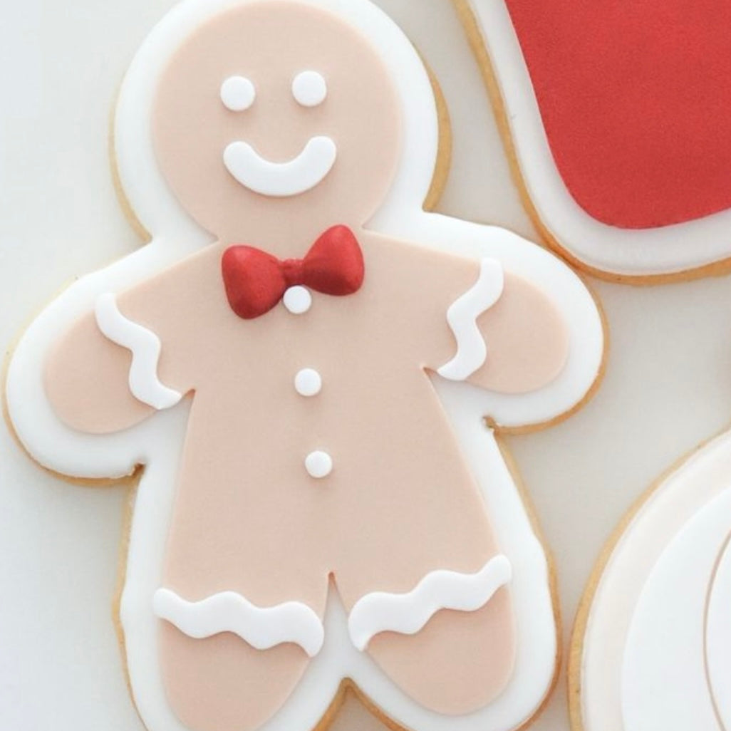 Simple gingerbread man debosser and cutter