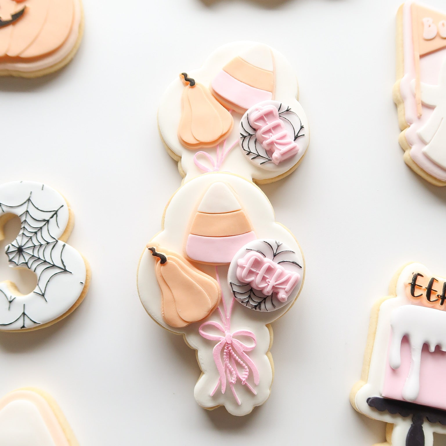 Candy corn set of 3 embossers and cutters