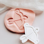 Cupids bow & arrow stamp and cutter