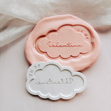 Be my valentine on cloud stamp and cutter