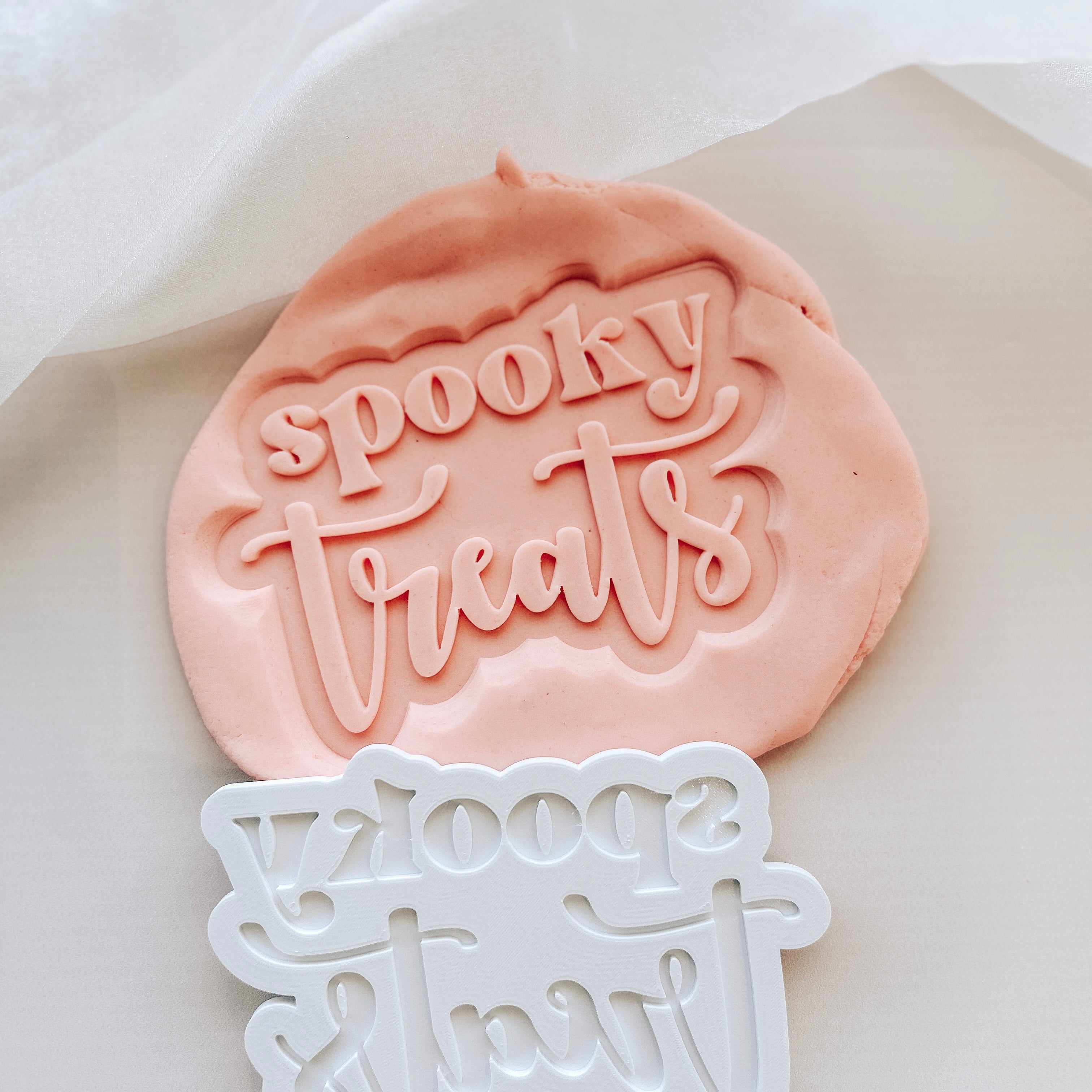 Spooky treats debosser and cutter