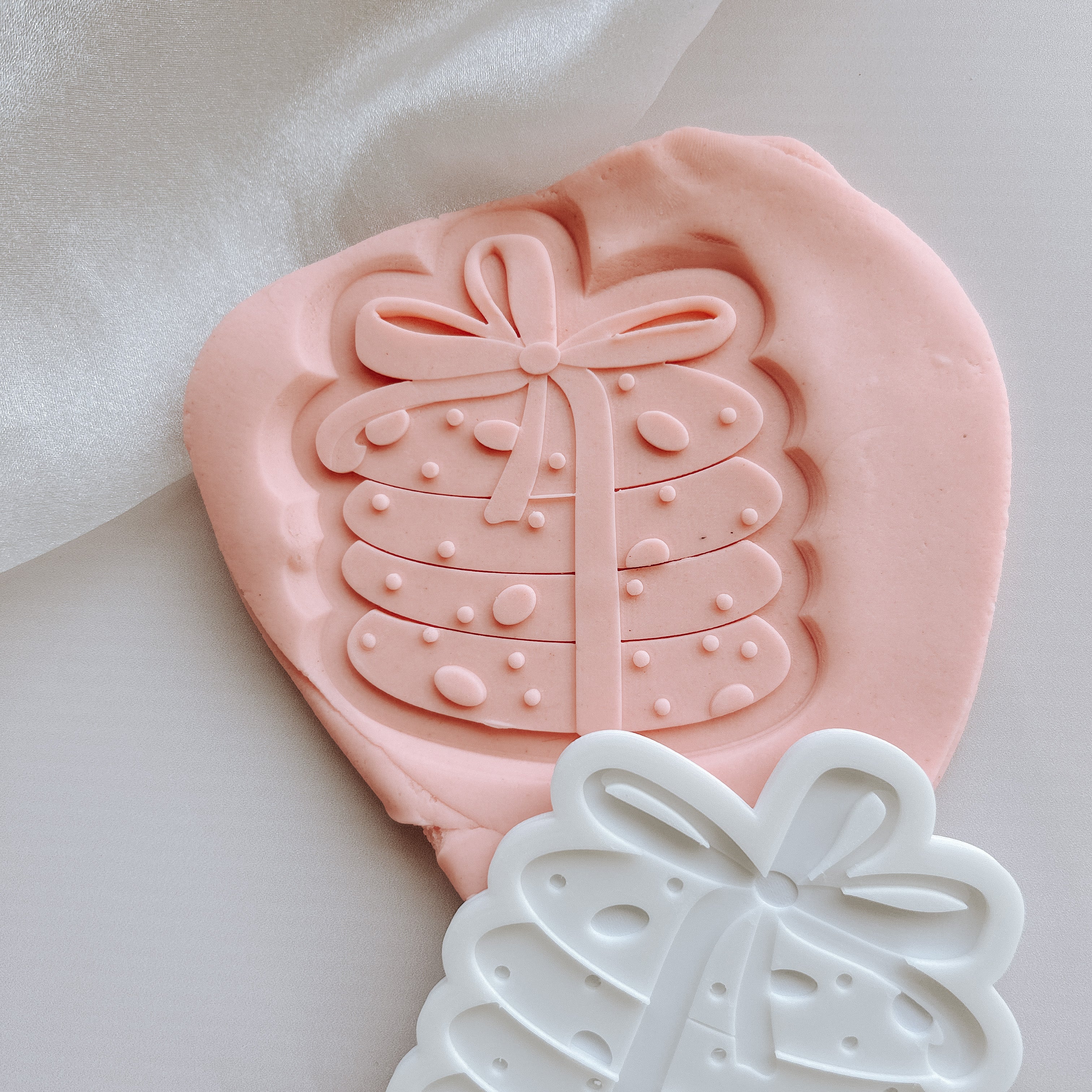 Santa’s cookie stack debosser and cutter