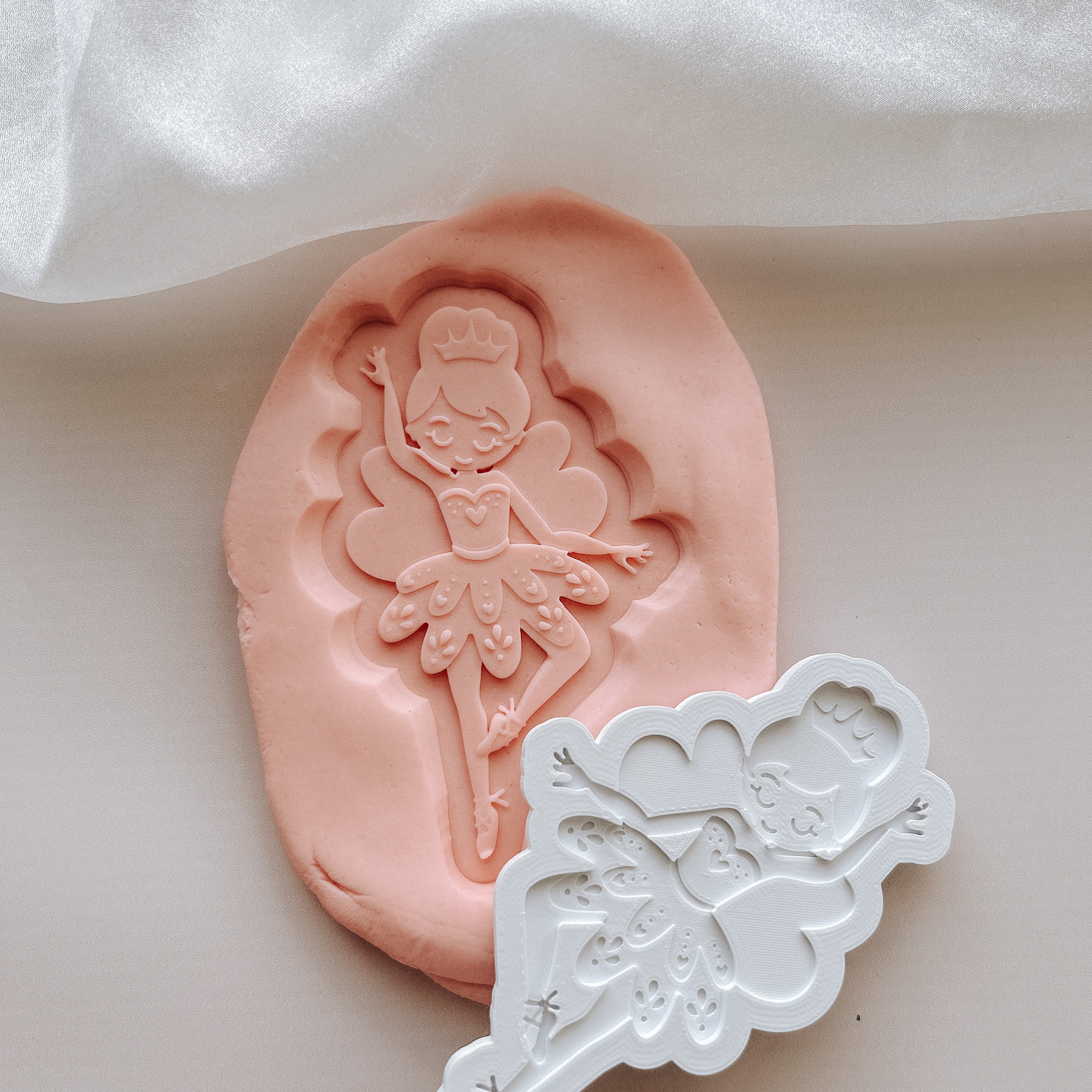 NEW sugarplum fairy debosser and cutter