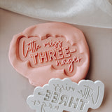 Little miss Three-nager stamp and cutter