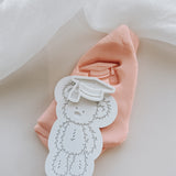 Mini graduation hat debosser and cutter