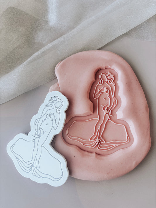 Birth of Venus stamp and cutter