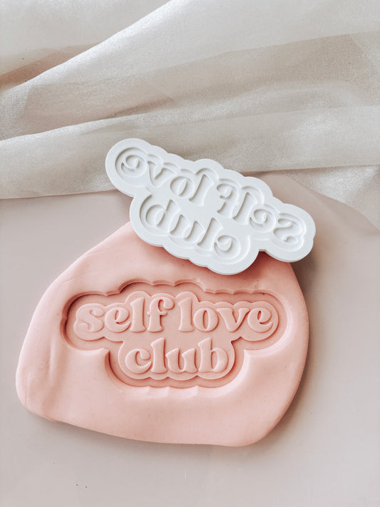 Self love club stamp and cutter