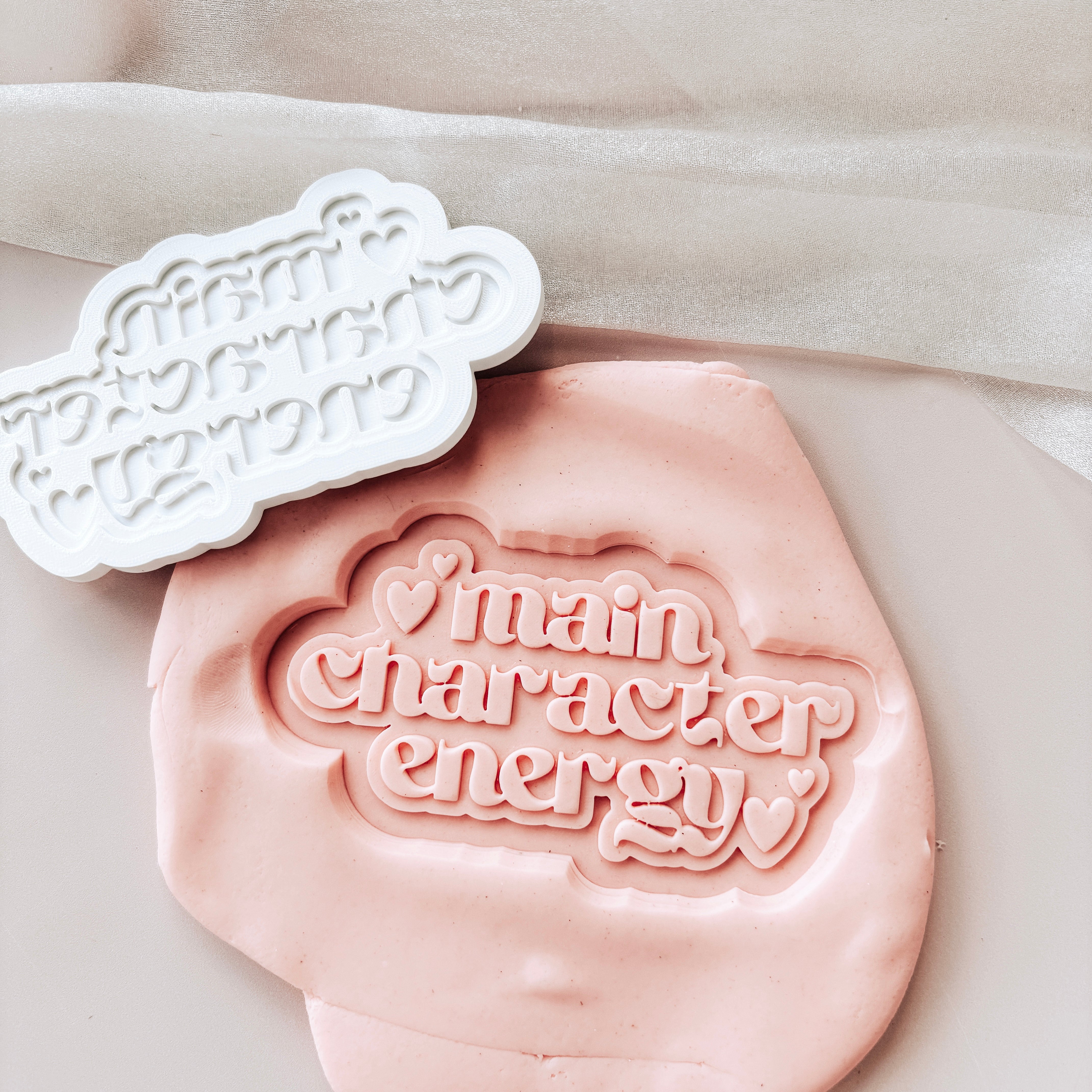 Main character energy stamp and cutter