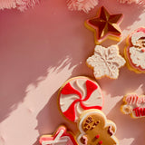 NEW Gingerbread with heart buttons stamp and cutter
