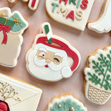 Santa mug with straw stamp and cutter