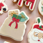 Simple Santa sack with presents stamp and cutter
