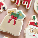 Simple Santa sack with presents stamp and cutter