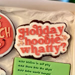 Holiday Hoobie Whatty stamp and cutter