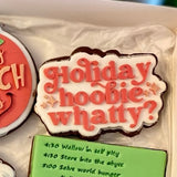 Holiday Hoobie Whatty stamp and cutter