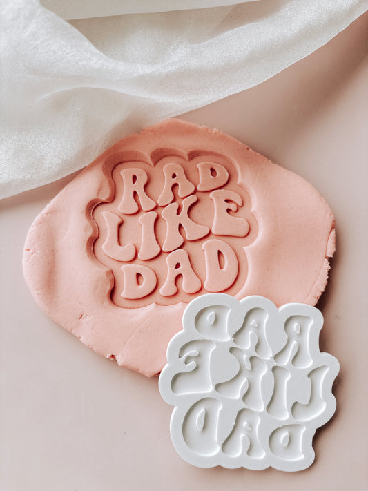 Rad like dad stamp and cutter