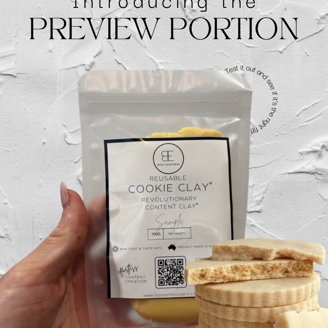 Preview Portion 100g Trial COOKIE CLAY