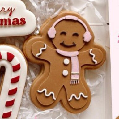 Gingerbread man debosser and cutter