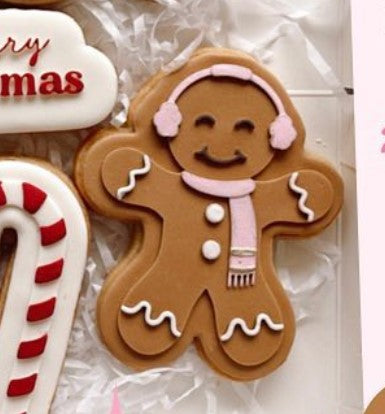 Gingerbread man debosser and cutter