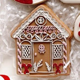 Gingerbread house stamp and cutter