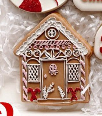 Gingerbread house stamp and cutter– Boss Embossers