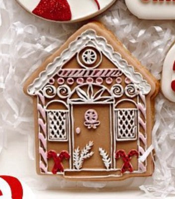 Gingerbread house stamp and cutter