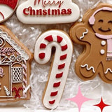 Simple single candy cane debosser and cutter