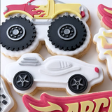 Muscle car Cookie Stamp and cutter